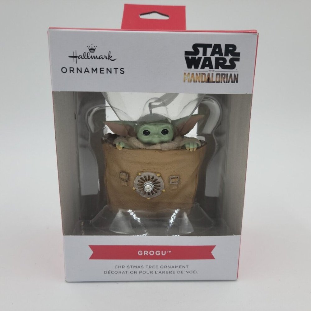 Hallmark Christmas Ornament The Mandalorian The Child Grogu in Bag NEW 2022